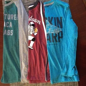 Set 3 piece Old navy long sleeve shirts  size L